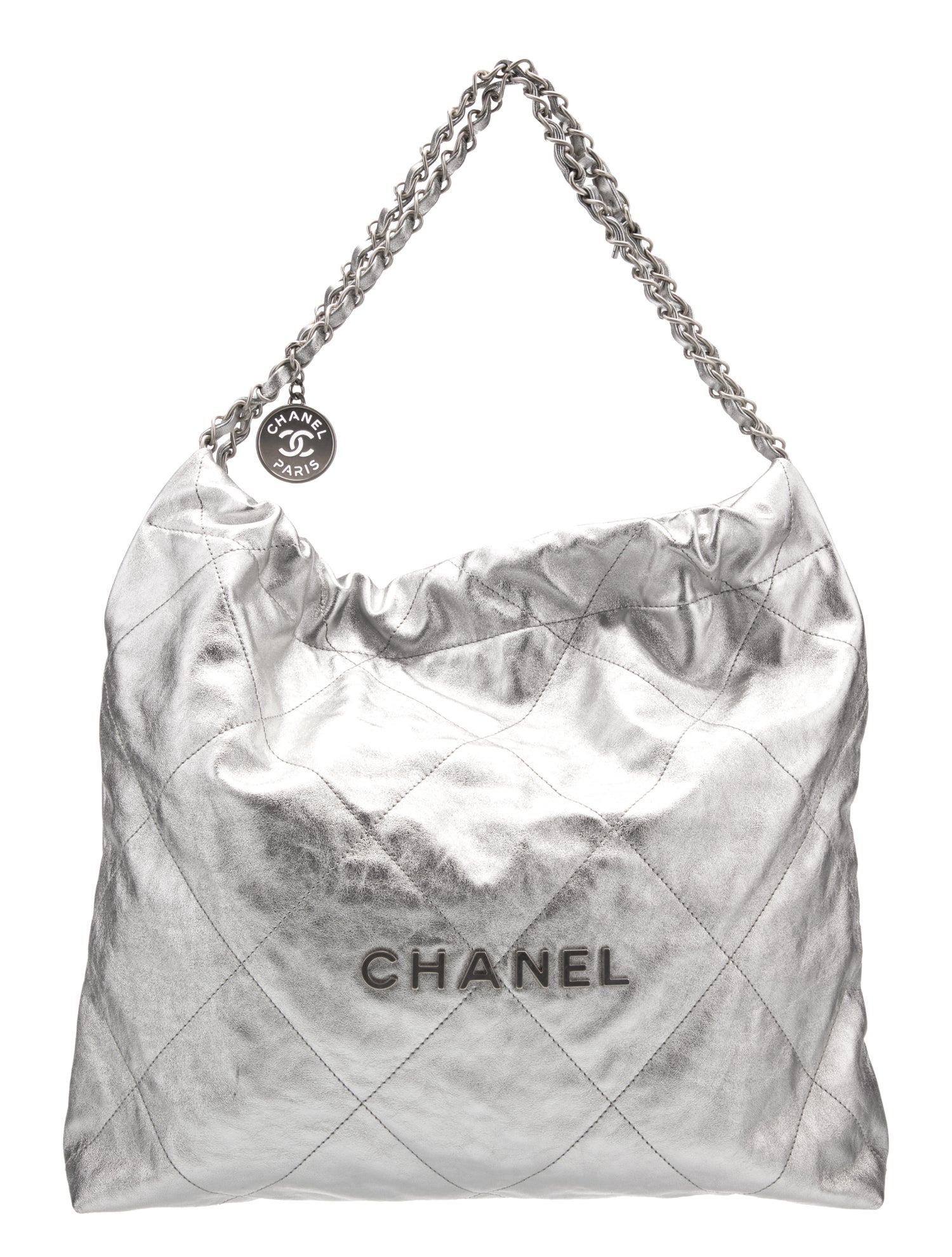 Chanel Metallic 22 Hobo