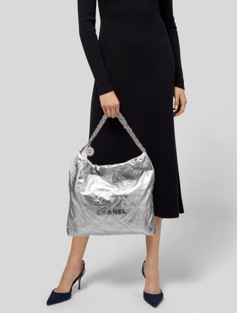 Chanel Metallic 22 Hobo