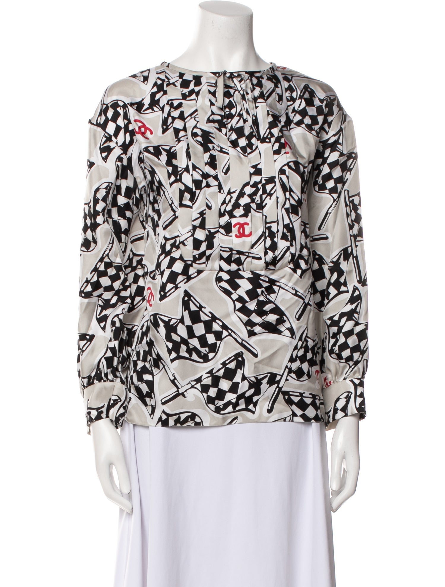 Chanel 2023 Silk Blouse