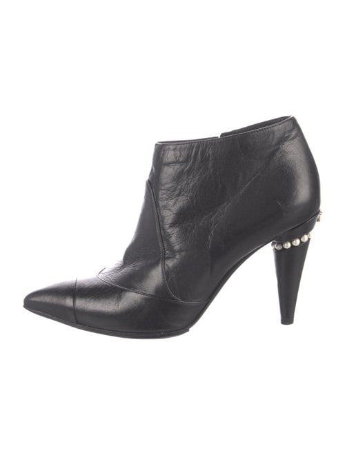 Chanel 2015 Interlocking CC Logo Boots