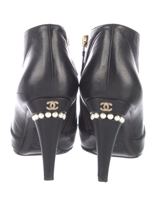 Chanel 2015 Interlocking CC Logo Boots