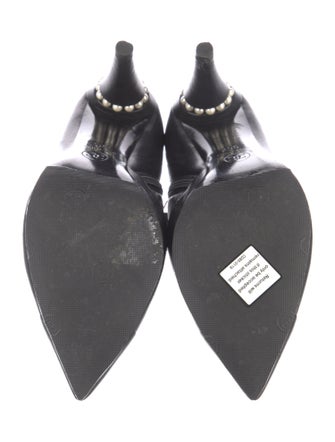 Chanel 2015 Interlocking CC Logo Boots