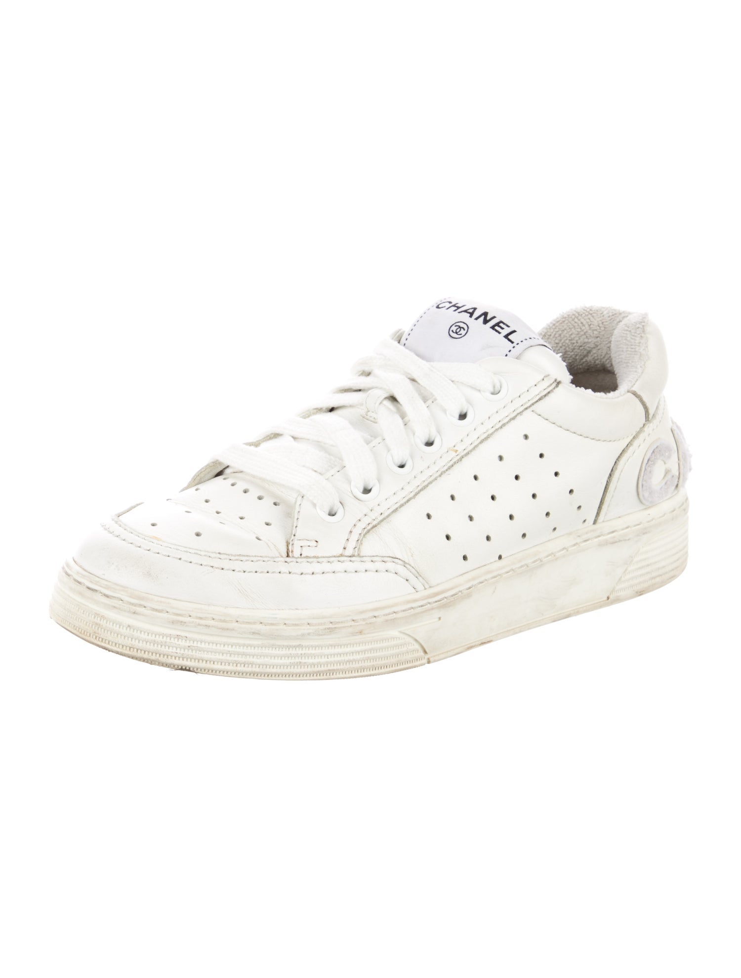 Chanel Leather Sneakers