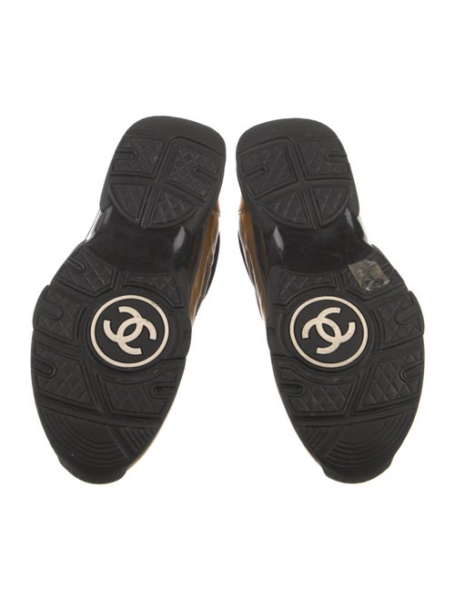 Chanel 2019 Interlocking CC Logo Wedge Sneakers