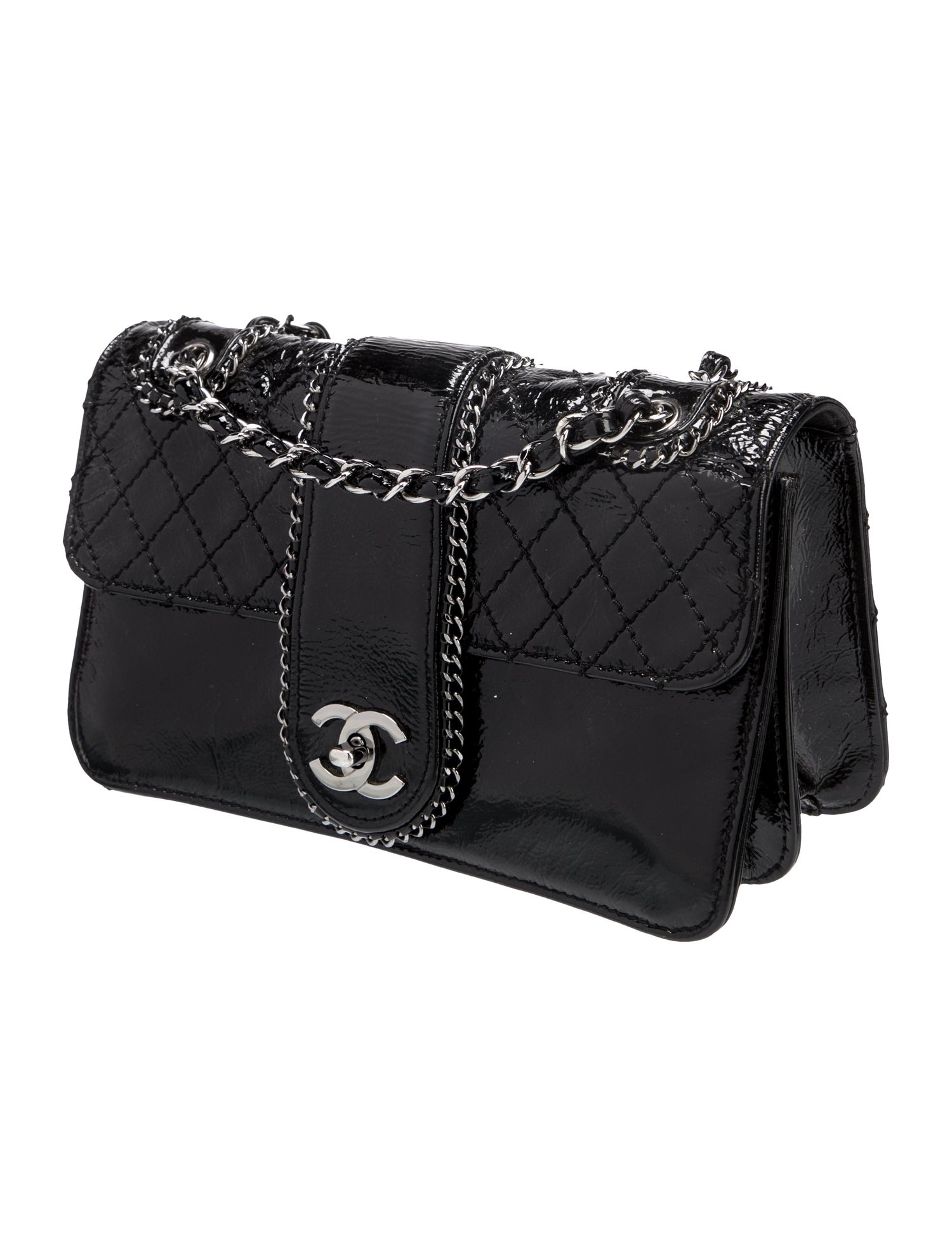 Chanel Patent Madison Flap Bag