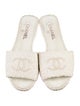 Chanel 2022 Interlocking CC Logo Slides