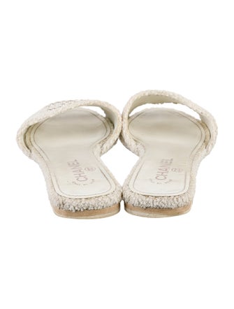 Chanel 2022 Interlocking CC Logo Slides