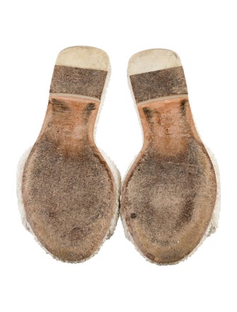 Chanel 2022 Interlocking CC Logo Slides