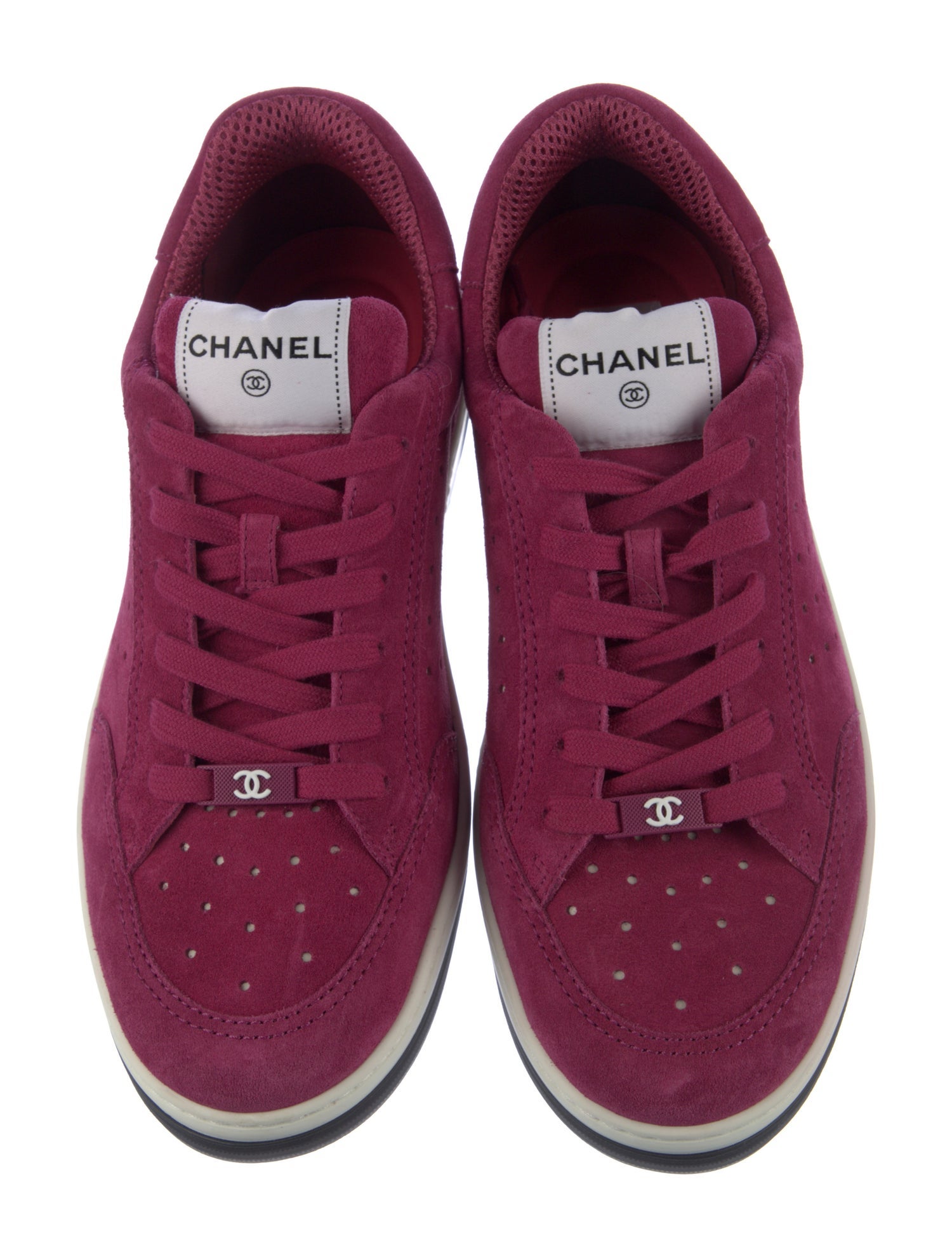 Chanel 2022 Interlocking CC Logo Sneakers