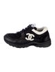 Chanel Interlocking CC Logo Calfskin Sneakers