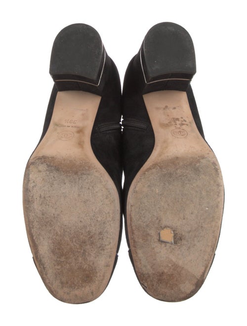 Chanel 2014 Interlocking CC Logo Boots