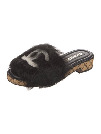 Chanel 2022 Interlocking CC Logo Espadrilles