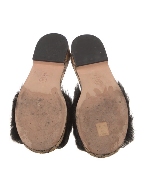 Chanel 2022 Interlocking CC Logo Espadrilles