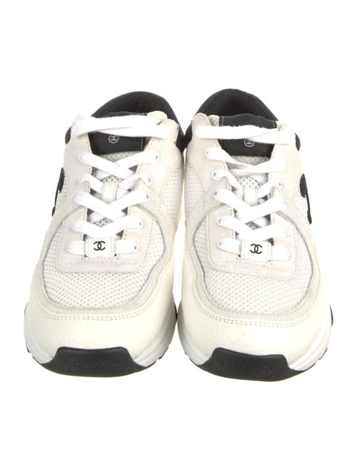 Chanel Interlocking CC Logo Mesh Sneakers