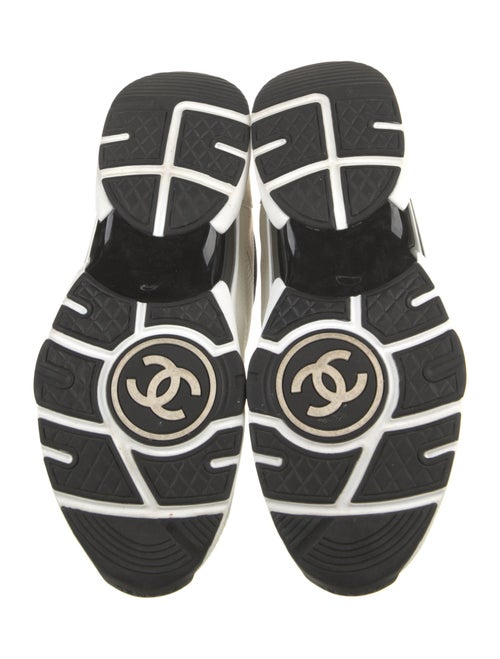 Chanel Interlocking CC Logo Mesh Sneakers