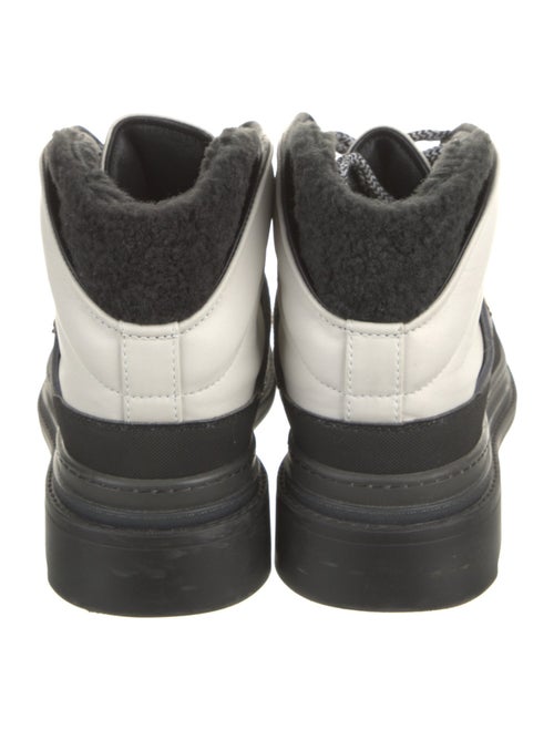 Chanel 2021 Interlocking CC Logo Lace-Up Boots