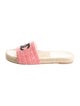 Chanel Interlocking CC Logo Espadrilles