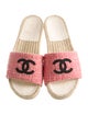Chanel Interlocking CC Logo Espadrilles