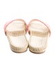 Chanel Interlocking CC Logo Espadrilles