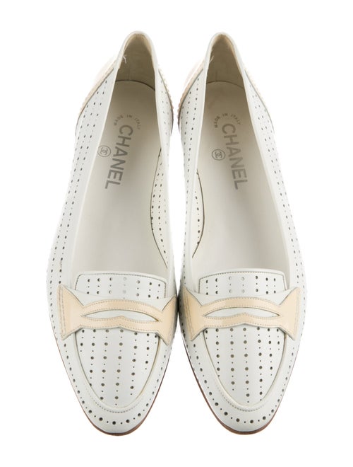 Chanel 2003 Interlocking CC Logo Flats