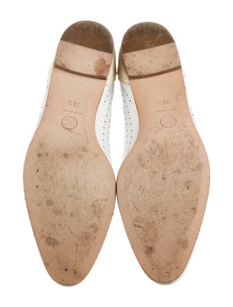 Chanel 2003 Interlocking CC Logo Flats