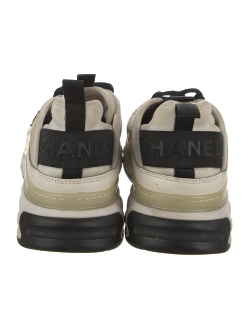 Chanel Interlocking CC Logo Canvas Sneakers