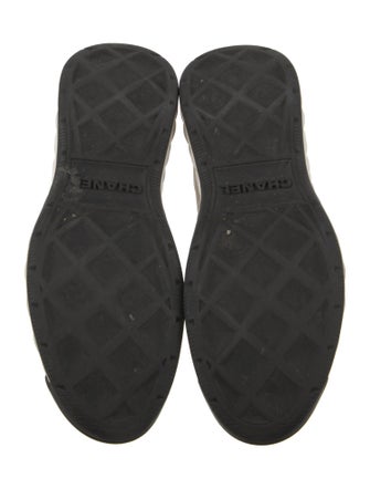 Chanel Interlocking CC Logo Canvas Sneakers