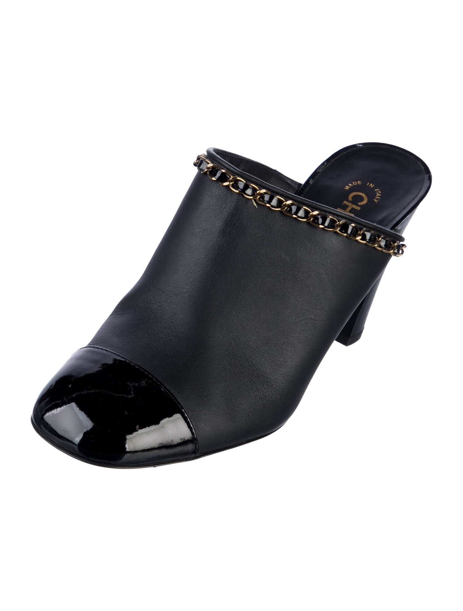 Chanel 2017 Interlocking CC Logo Mules