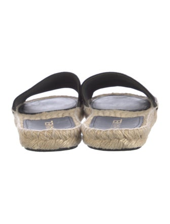 Chanel 2024 Interlocking CC Logo Espadrilles