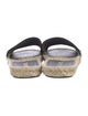 Chanel 2024 Interlocking CC Logo Espadrilles