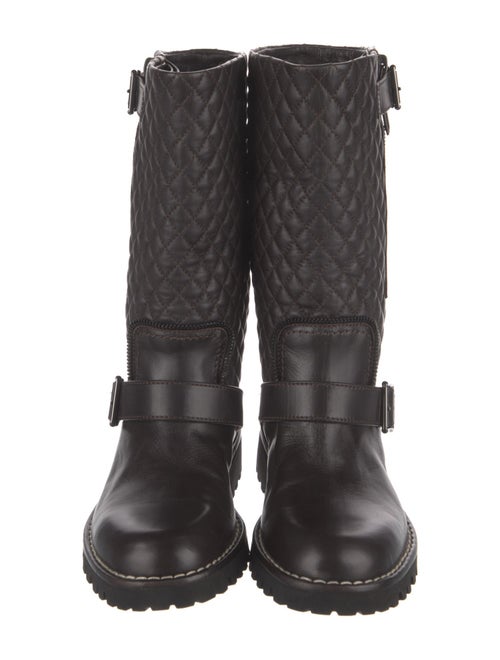 Chanel 2013 Quilted Riding Boots