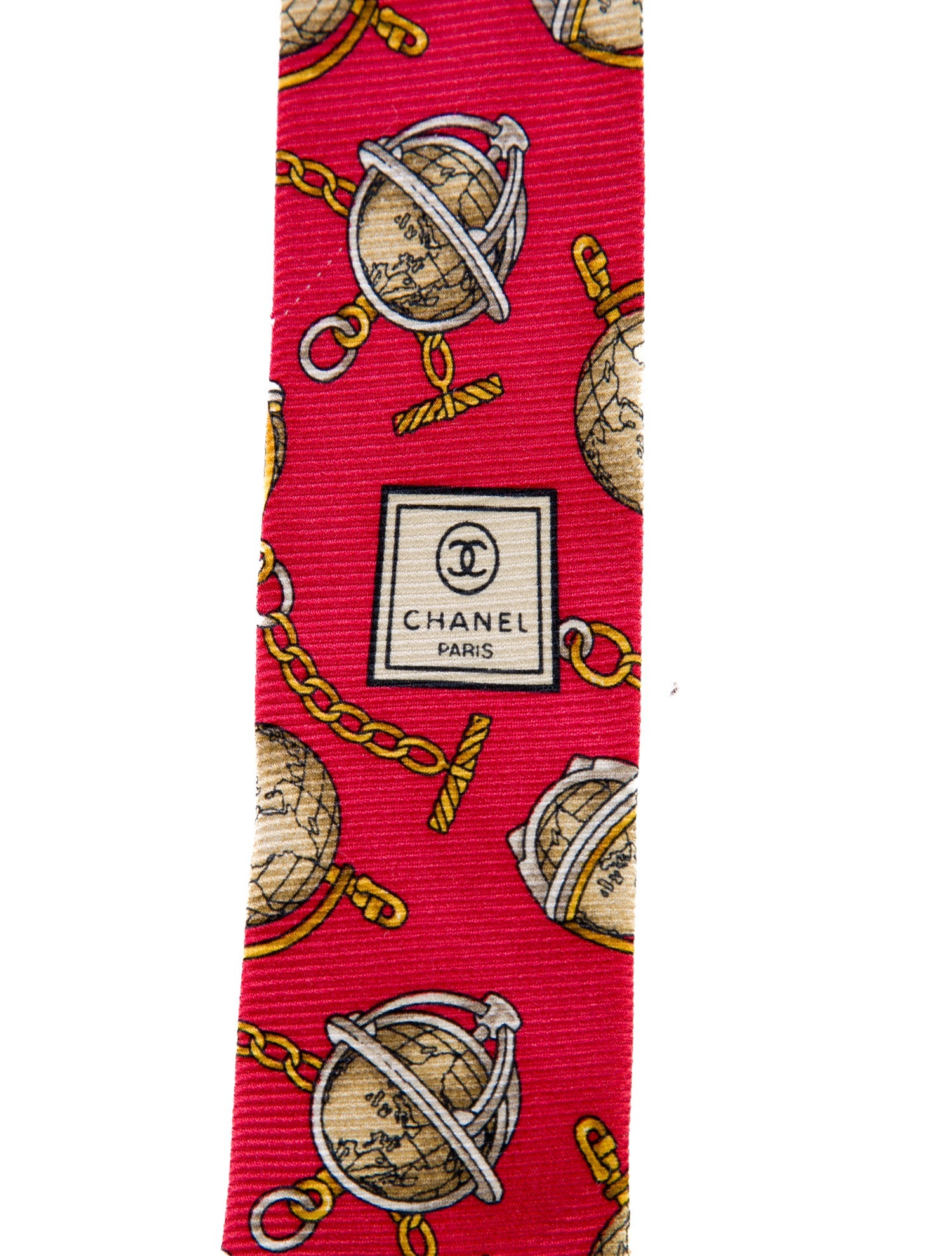 Chanel Vintage Silk Tie