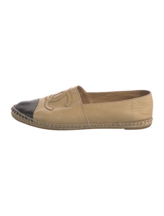 Chanel 2014 Interlocking CC Logo Espadrilles