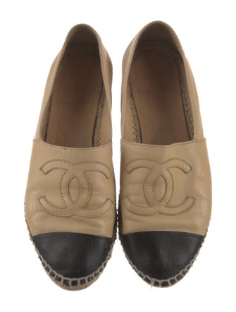 Chanel 2014 Interlocking CC Logo Espadrilles