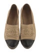 Chanel 2014 Interlocking CC Logo Espadrilles