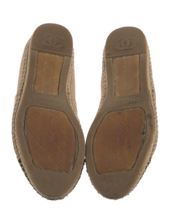 Chanel 2014 Interlocking CC Logo Espadrilles