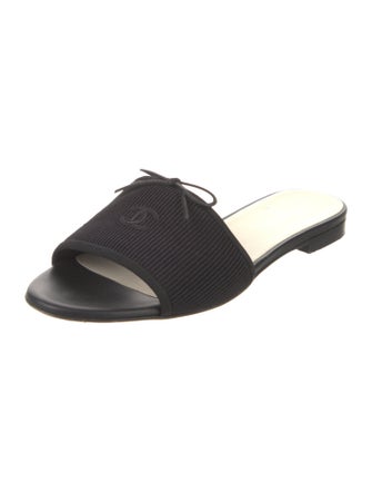 Chanel 2024 Interlocking CC Logo Slides