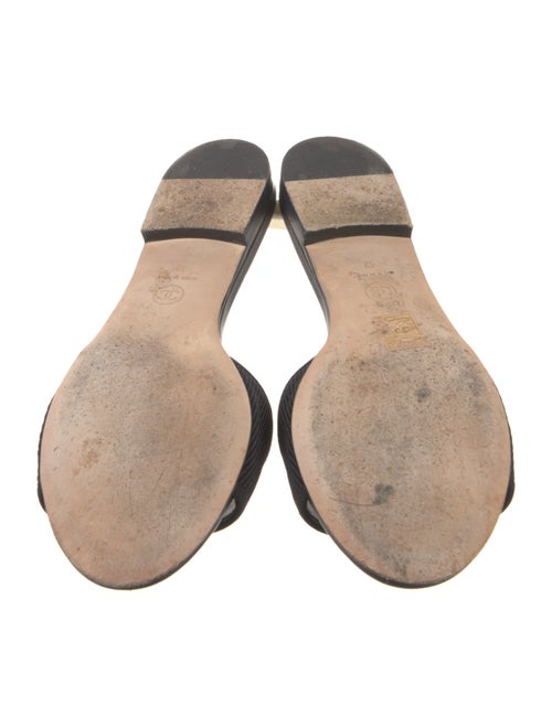 Chanel 2024 Interlocking CC Logo Slides