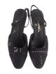 Chanel 2022 Interlocking CC Logo Slingback Pumps
