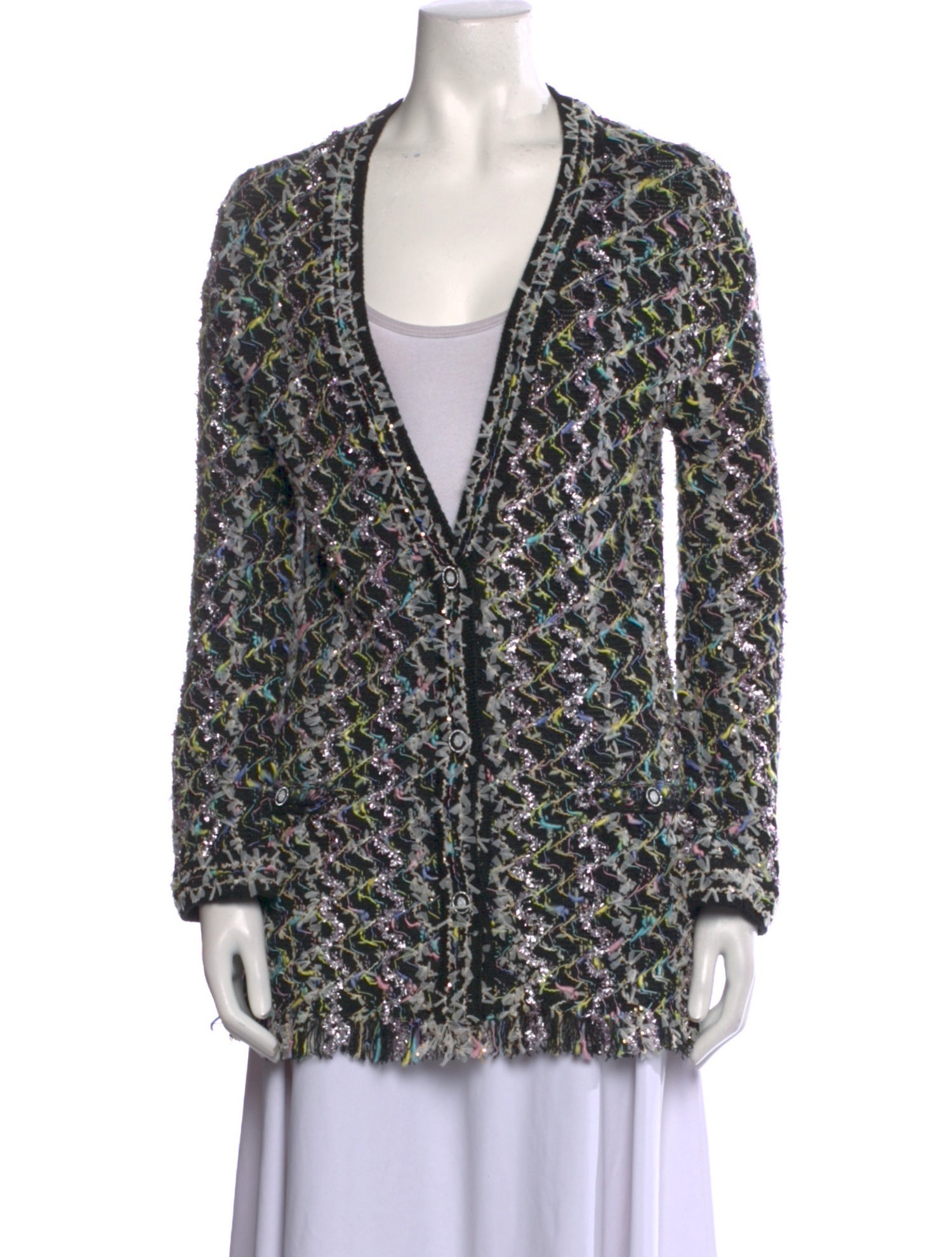 Chanel 2022 Printed Sweater