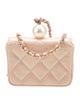 Chanel Pearl on Top Coin Purse w/ Chain