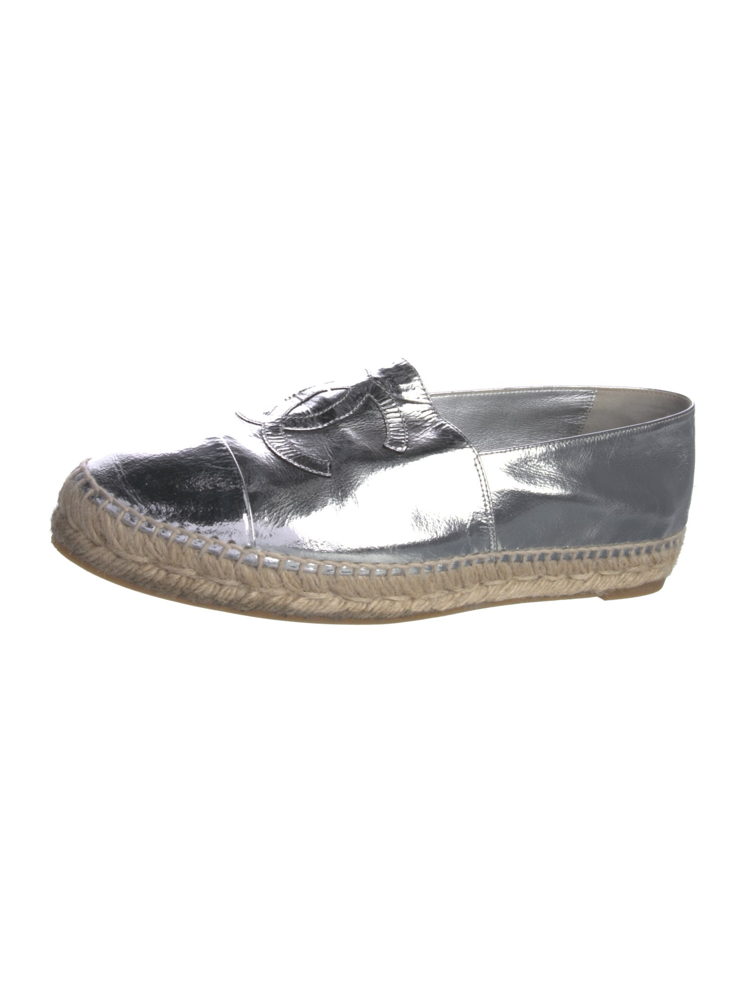 Chanel 2019 Interlocking CC Logo Espadrilles