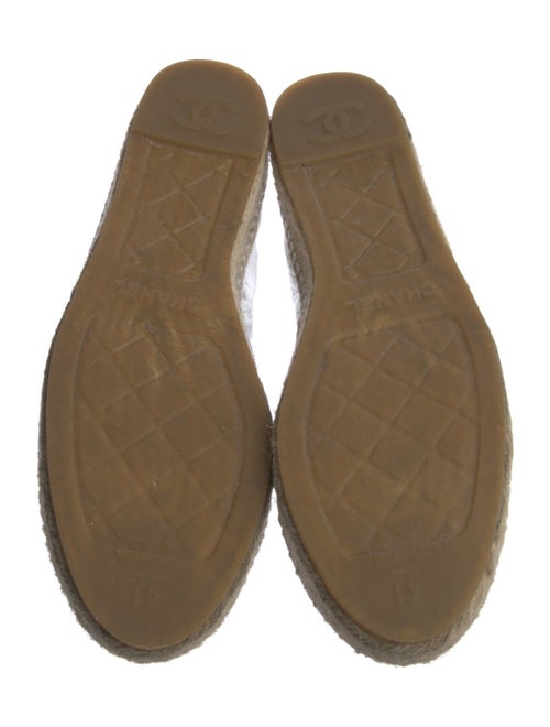 Chanel 2019 Interlocking CC Logo Espadrilles