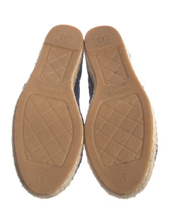 Chanel 2019 Interlocking CC Logo Espadrilles