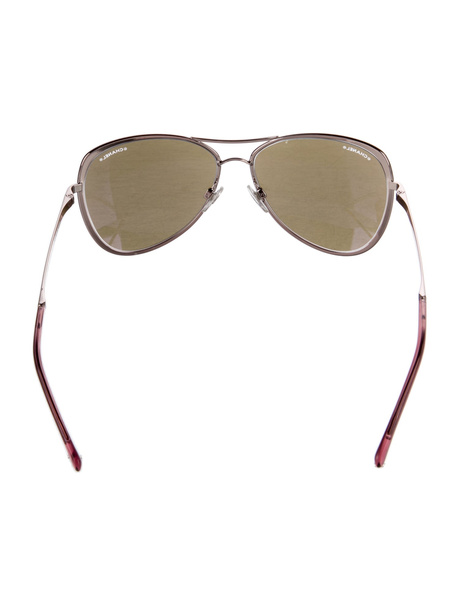 Chanel Interlocking CC Logo Aviator Sunglasses