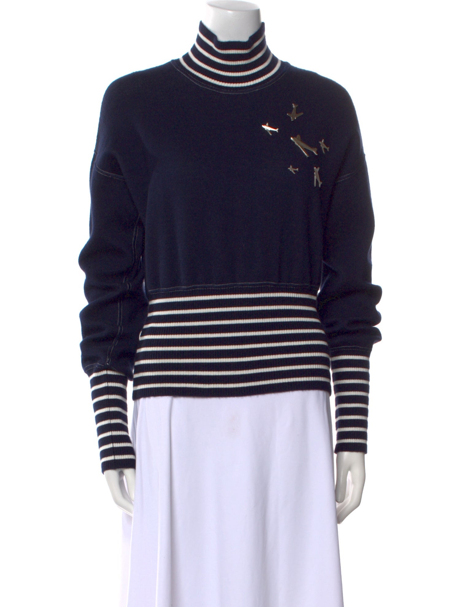 Chanel 2008 Striped Sweater