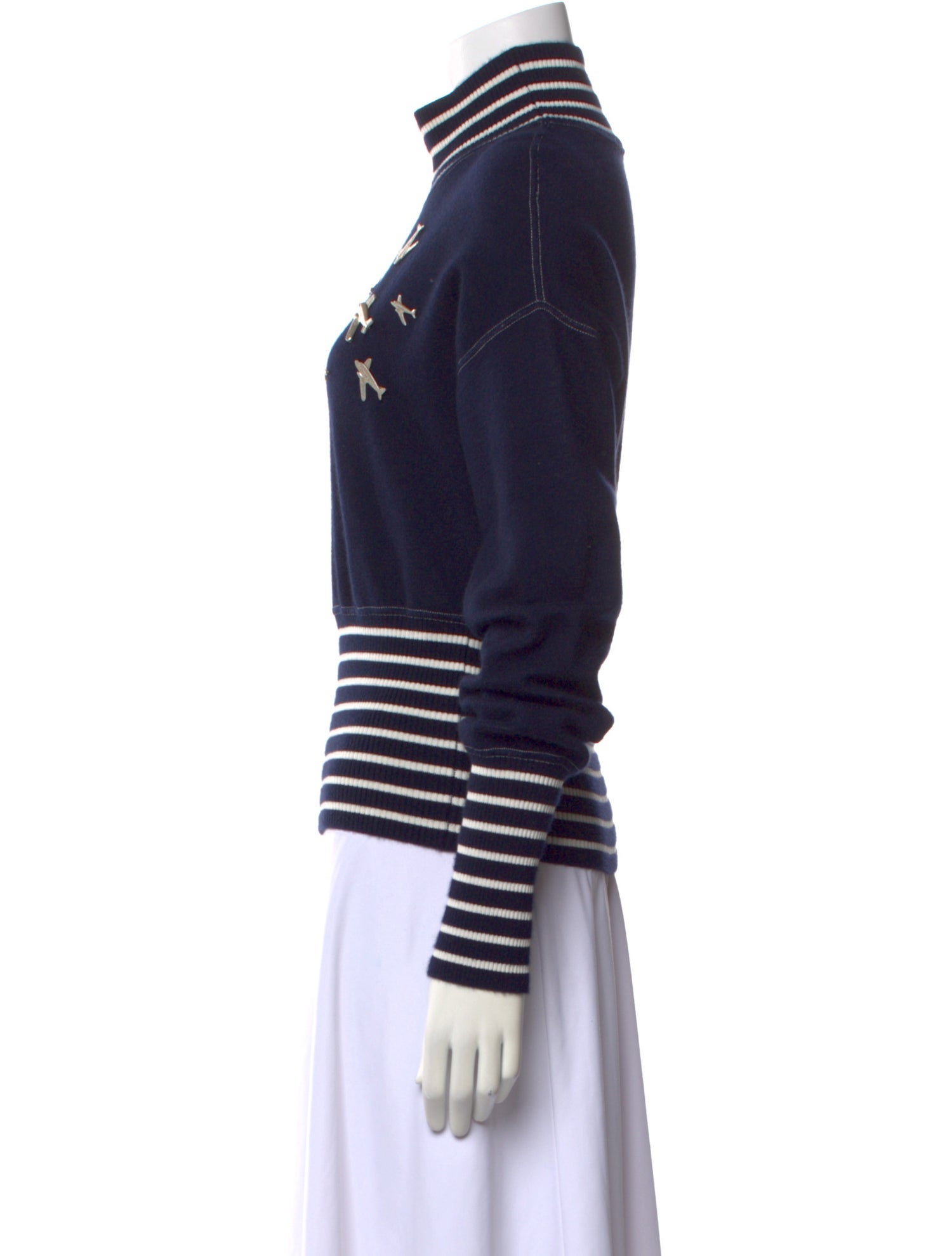 Chanel 2008 Striped Sweater