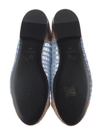 Chanel 2025 Interlocking CC Logo Ballet Flats