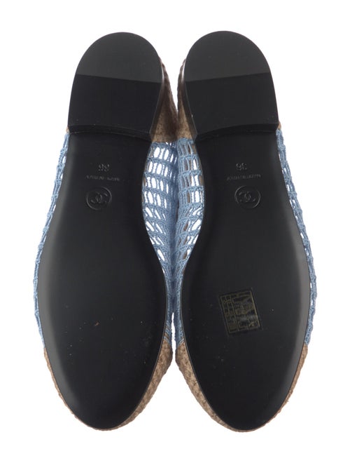 Chanel 2025 Interlocking CC Logo Ballet Flats