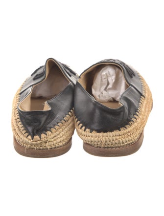 Chanel 2018 Interlocking CC Logo Espadrilles